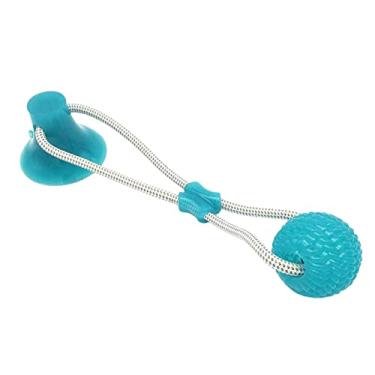 Imagem de Brinquedo para cães com ventosa – Brinquedos para puxar guerra | Brinquedo mastigar molar interativo para animais estimação, difícil cair, suprimentos multifuncionais para animais estimação Ydfxf