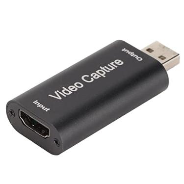 Imagem de Placa de captura de vídeo HDMI 4K, suporte a dispositivo de captura de gravação HDMI para USB Saída 1080P 60Hz e entrada 4K, Placa de captura de vídeo para jogos de cartão Cam Link, para home office d