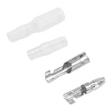 Imagem de Conector de terminal de 200 peças, 4,0 mm, prata, conector de fio elétrico para carro, kit sortido para fio de 0,5 ~ 2,5 mm, conexão de fio para automóvel