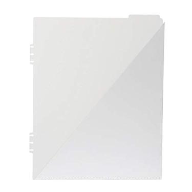 Imagem de Pastas de bolso de papel espiral Russel+Hazel, pacote com 3 44305, branco