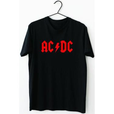 Imagem de Camiseta Acdc 100% Algodão Rock - King Of Print