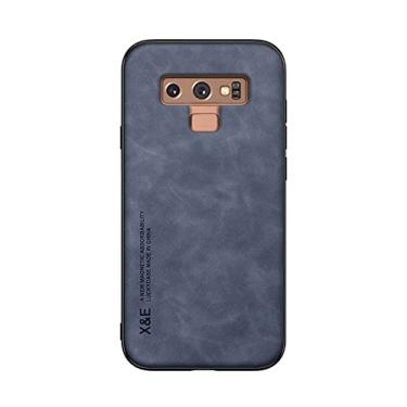 Imagem de Kepuch Silklike Capa para Samsung Galaxy Note 9 - Case Placa de Metal Embutida para Samsung Galaxy Note 9 - Azul