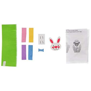 Imagem de West Coast Paracord Kits de artesanato de Páscoa – Materiais de artesanato – Peças de espuma autoadesivas para decoração de ovos – Instruções e peças extras incluídas – Use para caça a ovos de Páscoa