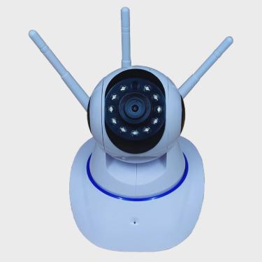 Imagem de Camera robo ip wi-fi 360º 3 antenas pet ou baba eletronica com aplicativo yoosee