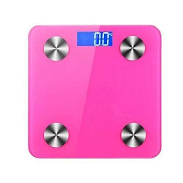 Imagem de balança eletrônica profissional de peso corporal balança de gordura corporal balança de banheiro doméstico escala antiderrapante tela lcd bluetooth durável