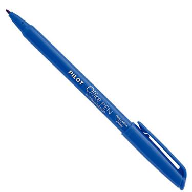 Imagem de Caneta Hidrográfica Azul 2,0mm Office Pen 1 unid - Pilot