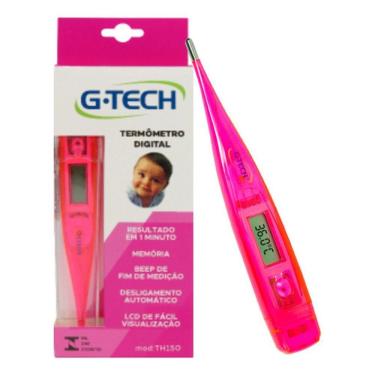 Imagem de Termômetro Digital Rosa - G-tech	