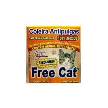 Imagem de Coleira Anti Pulgas Gatos Ou Cachorro Free Cat 100% Natural - Housedes