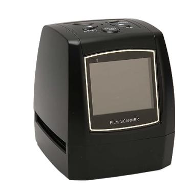 Imagem de Diydeg Scanner de filme e slide de tela LCD de 2,3 polegadas, scanner de filme converte negativos e slides de 35 mm/135 mm para imagens JPEG de 5 MP, brilho ajustável, foto, slide e scanner negativo