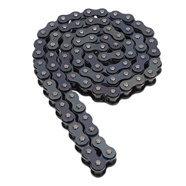 Imagem de Corrente de scooter elétrica, corrente com ligação de conector, motor de 2 tempos, bicicleta motorizada de ciclo, resistente para corridas de alta potência (Corrente tipo 420)