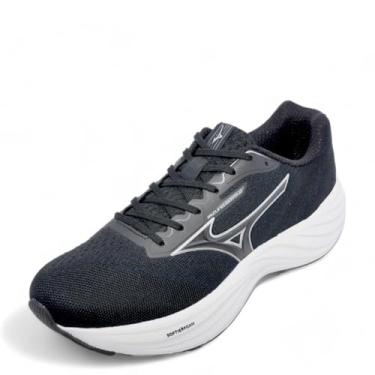 Imagem de Tênis Mizuno Goya 2 Masculino Preto Branco (Preto Branco, BR, Adulto, Numérico, 41)