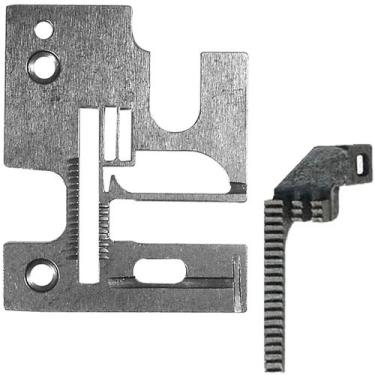 Imagem de Chapa Agulha Dente Transporte Overlock Gn1 Sequinha Verdinha - Evolver