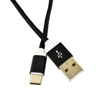 Imagem de Cabo USB EVUS FAST Charge TYPE C 1.0M C-055 GOLD Blister