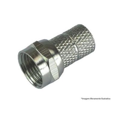 Imagem de Conector Compressao Rg59 c/10pcs - IMPORTADO