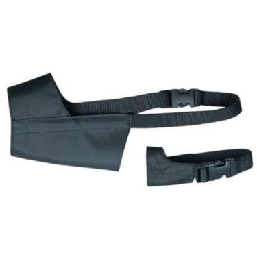 Imagem de OmniPet focinheira para cachorro Kwik Klip de couro, 4GG