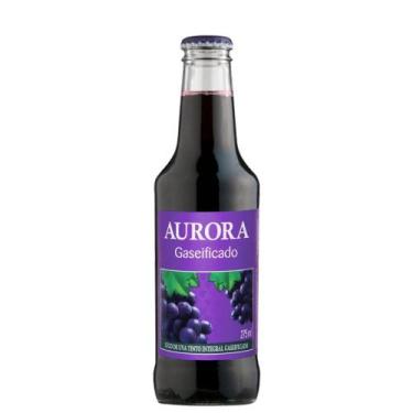 Imagem de Suco Aurora Tinto Integral Gaseificado Uva Garrafa 275ml