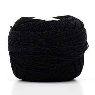 Imagem de Linha Durable Bordado & Crochê 100% Algodão - Durable yarn, 1001 PRETO