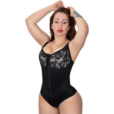 Imagem de Cinta Modeladora Feminina Body Pré Moldado Sem Bojo - Fanáticos Por Ci