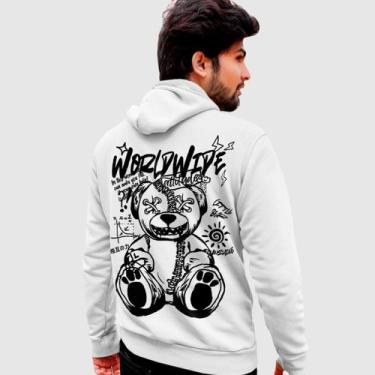 Imagem de Blusa Moletom Genuine Grit Masculina Estampada Algodão 30.1 Ted World 