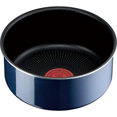 Imagem de Tefal T-Fal L43728 Panela de cabo único, 6,3 polegadas (16 cm), antiaderente, para fogo a gás, panela Ingenio Neo Royal Blue Intense, azul