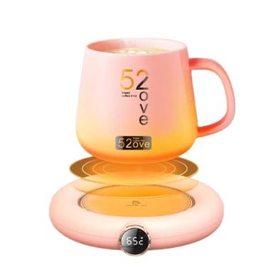 Imagem de Aquecedor de Canecas de Café USB com Desligamento Automático, Placa de Aquecimento, Presente de Natal