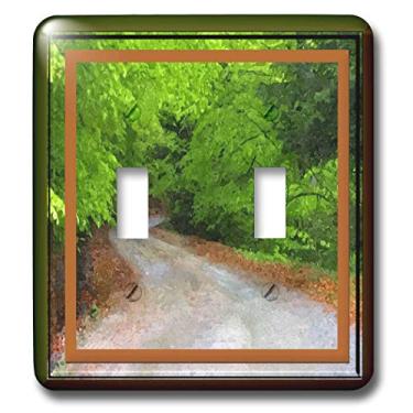 Imagem de 3dRose Interruptor de alternância lsp_18384_2 The Road Less Traveled