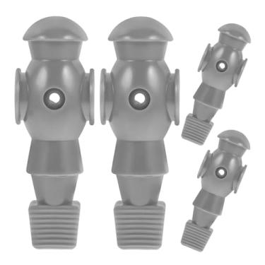 Imagem de FAVOMOTO 4 peças de reposição para jogadores de pebolim para jogadores de futebol estátuas de jogador de futebol peças de mesa de pebolim haste de pebolim masculino mesa jogadores de futebol jogador