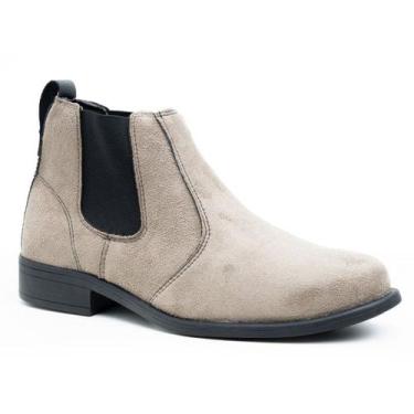 Imagem de Botina Bota Masculina Chelsea Estilo Country Bico Fino Fazenda Resiste