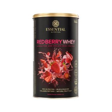 Imagem de Red Berry Whey Essential 22g de Proteína Sabor Frutas Vermelhas 450g -