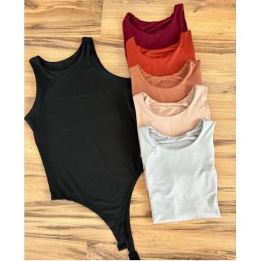 Imagem de Body Kiara Plus Size Especial Moda Fashion Clássico Elegante Modela Ba