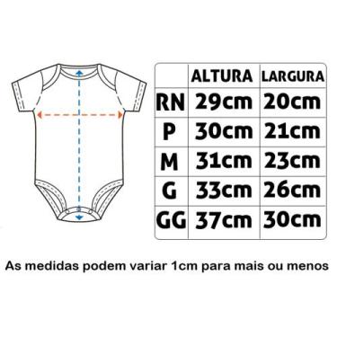 Imagem de Roupa Body Bebê bebe infantil Sweet Child of Mom - IDEIA INCRIVEL, G, 