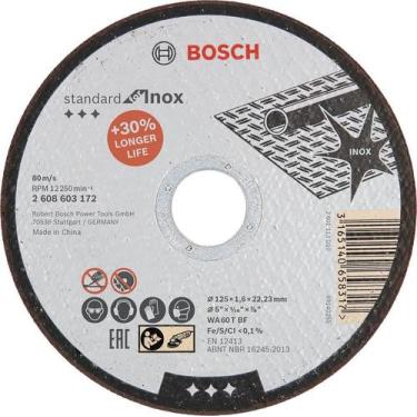 Imagem de Disco Corte Metal/Inox - Bosch