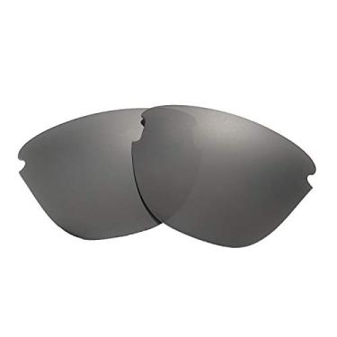 Imagem de NicelyFit Lentes de reposição polarizadas para óculos de sol Oakley Trillbe X com armação de vidro (preto)