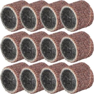 Imagem de Kit 20 Lixas Tubular 13mm para Micro Retífica G80 - Vonder