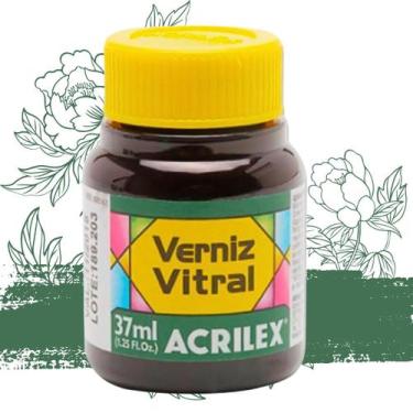 Imagem de Verniz Vitral 37ml 512-verde Veronese - ACRILEX, VERDE VERONESE - 512