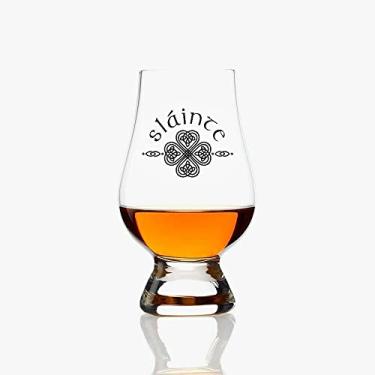Imagem de Glencairn Copo de degustação oficial escocês "Slainte Celtic Cross" Whisky Spirit 170ml 6 floz