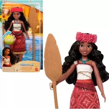 Imagem de Moana Filme 2 - Boneca Moana Musical Princesa Disney 28 Cm C/ Acessórios  - Som Canta P...