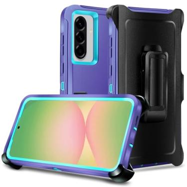 Imagem de Cljlixcy Capa para Galaxy A56 5G, capa protetora de corpo inteiro, capa protetora durável de 3 camadas para Samsung Galaxy A56 5G versão 2025 (SM-A5660, SM-A566B/DS)