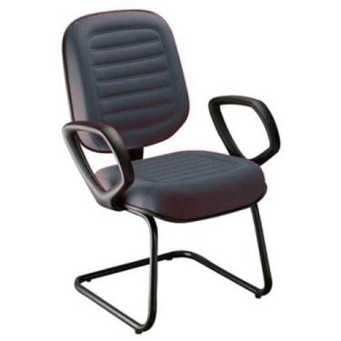 Imagem de Cadeira Diretor para Escritório Linha Blenda Cinza - Design Office Móv