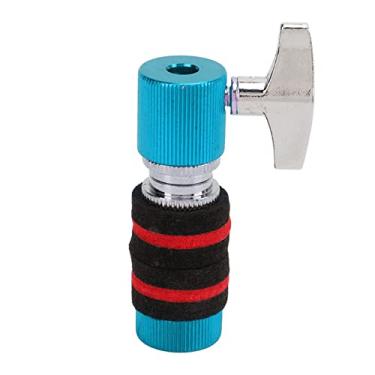 Imagem de Jazz Drum Clutch Metal Anti Wear Easy Instalar Hi Hat Cymbal Clutch para Jogadores de Bateria (Azul)