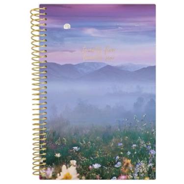 Imagem de bloom daily planners Agenda 2025-2026 para o ano acadêmico (julho de 2025 a julho de 2026) - Mini agenda mensal semanal de 10 x 15 cm - Montanhas místicas