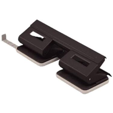 Imagem de Perfurador de Papel Metal 9401, 4 Furos, 10 Folhas, Eagle, 291.0100, Preto/Cinza