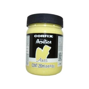 Imagem de Tinta Acrílica Arts Corfix 250ml Amarelo Níquel 175 Gr 2, 175 - AMAREL