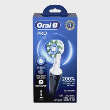 Imagem de Escova Dental Elétrica Oral-B Pro Series 2 Recarregável e 1 Refil