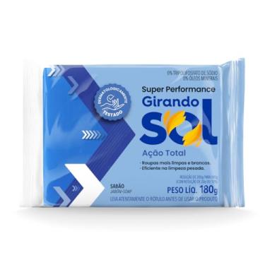 Imagem de Girando Sol Sabão Em Barra Azul 200G