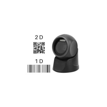 Imagem de Leitor de scanner de código qr de código de barras omnidirecional 2D/1D