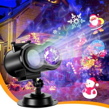 Imagem de Projetor de Luzes HAKUTA para Halloween e Natal - 16 Slides