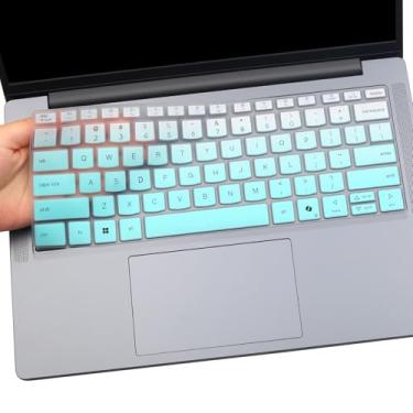 Imagem de i-Tensodo Capa de teclado para 2025 2024 Yoga Slim 7 14IMH9 14Q8X9 35.6 cm, Yoga Slim 7X 14Q8X9M 36.8 cm, Yoga Slim 7 15ILL9 39.6 cm Capa de teclado - verde