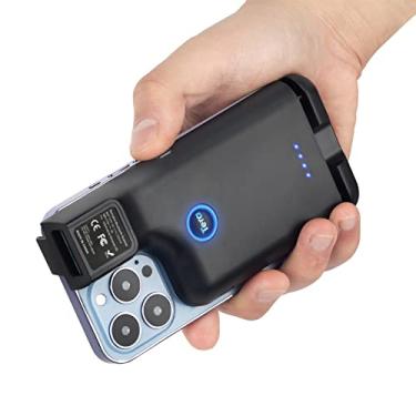 Imagem de Tera Scanner de código de barras QR sem fio 1D 2D com clipe traseiro portátil 3 em 1 2,4 GHz sem fio e USB com fio e compatível com Bluetooth Mini leitor de código de barras de bolso para smartphones