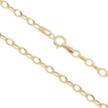 Imagem de Pulseira Feminina Ouro 18k 750 Octagonal Moderna - ThiLe Jóias, 19.5 c